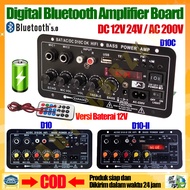 ✦Ready, code✦ 8-12 Inch Amplifier Board D10 D10C D10-II Bluetooth Audio USB FM Radio TF Player DIY S