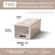 Drawer-style Storage Box for Clothes 45cm