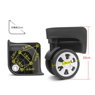 Travel Luggage Wheel Replacement Elle W177 Zswxl-A24 Universal Wheel Roller Skate Wheel Suitcase Lea