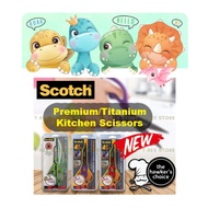 3M Scotch™ Kitchen Scissors - Antibacterial Premium (KS-AB)/ Titanium Detachable (KS-DT/KS-DTR)
