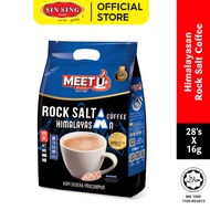 MEET U Rock Salt Himalayasan Coffee | Kopi Segera Pracampur Garam Batu Himalayasan (28's x16g) HALAL