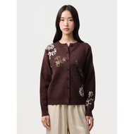 KUKAI | Maje Cardigan - Women's Elegant Knit Cardigan with Sequins Embellishment