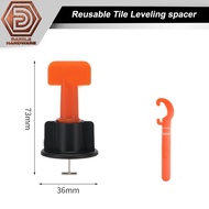 Reusable tile leveling spacer ( 51pcs ) tile leveling system tile leveling set tile spacer
