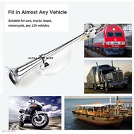 🚗▤❖17inch 45cm 150DB Loud Car Air Horn 12V 24V 180 Hertz Single Trumpet Compressor Bocina for Trucks Cars Automobiles L