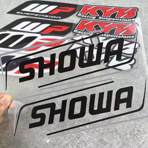Motorcycle Suspension System Sticker Waterproof Fork Kyb Wp Showa Decals for Yamaha Honda Suzuki Ktm