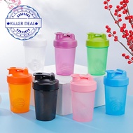 400ml Shaker Bottles Whey Protein Powder Mixing Bottle Outdoor Cup Drink Shaker Cup Stirring S7j8