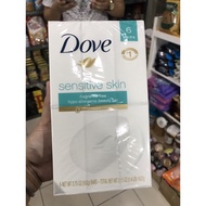 Dove Sensitive Skin Moisturizing Cream Bar Soap 6 Bars/ 637g