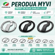 Perodua Front Rear Emblem Logo for Myvi Axia Bezza Alza Aruz Viva Kenari 2008-2022 1PC
