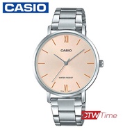 CASIO Standard นาฬิกาข้อมือผู้หญิง สายสแตนเลส รุ่น LTP-VT01D