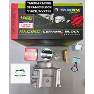 TAIKOM BLOCK BLOK CERAMIC FORGED PISTON / CYLINDER BLOCK JAPAN QUALITY Y16ZR Y16Z Y16 NVX155 NVX 155