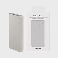 SAMSUNG 原廠 10000mAh 25W Type C雙向閃充行動電源 (EB-P3400) 米白