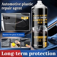 24H delivery🔥Car plastic restore Rubber plastic refurbishment Plastic coating agent renovation Water