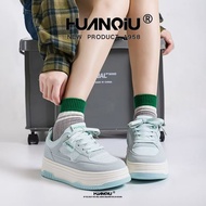 HUANQIU Women Board Shoes - New Thick-Soled Elevator, Comfortable Stylish Versatile Casual Shoes