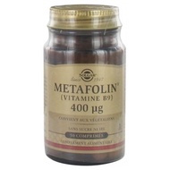 Solgar Metafolin Vitamin B9 400mcg 50 Tablets