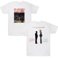 T-shirt grafik hip-hop retro oleh Karan Aujla, produk berlesen P-POP Culture, t-shirt leher bulat ka