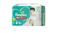 Pampers - (日本版) Pampers 幫寶適 綠幫學步拉拉褲 加大碼 PXL 32片 X4 (平行進口)