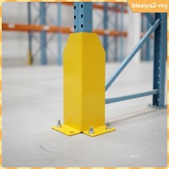 [BlesiyaedMY] Rack Guard Foot Bolt-down Warehouse Rack Guard with Mounting Base Warehouse Corner Pro