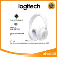 LOGITECH G735 WIRELESS GAMING HEADSET WITH LIGHTSPEED / BLUETOOTH / CUSTOMIZABLE LIGHTSYNC RGB LIGHT