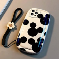 For Case OPPO A96 A95 5G A94 A93 A92s A92 Mickey Love TPU Phone Case