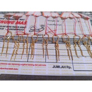 300% Real Gold keter Earrings