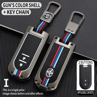 Toyota Rush Wigo 2021 - 2022 Remote Key Case Cover Metal Keychain Accessories
