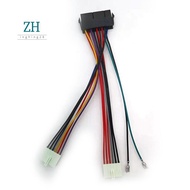 1Pcs 20Pin ATX to 2Port 6Pin AT Converter Power Cable Cord for 286 386 486 Computer