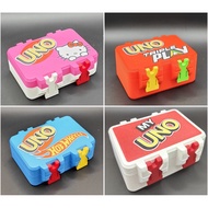 【NEW】 Special UNO Card Case Uno Card Box Card holder UNO Flip UNO No Mercy Case Keeper Uno Case Box 