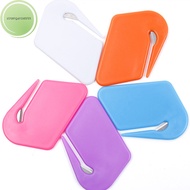 strongaroetrtn 1Pc Plastic Mini Letter  Mail Envelope Opener Safety Paper Guarded Cutter sg