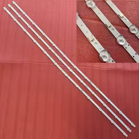 Full LED Backlight Strip for Haier 55 Smart TV S1 M1 Candy UNO 55 KIVI 55U740NB LED55D12A-ZC62AG-11D