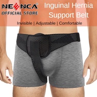 NEENCA Hernia Belts for Men &amp; Women. Femoral Umbilical Inguinal Hernia Belt. Groin Brace Truss Support Guard With Removable Compression Pad. Comfortable Adjustable Waist Strap Hernia Guard Black