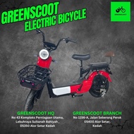GREENSCOOT basikal elektrik dua tayar/bicycle electric scooter