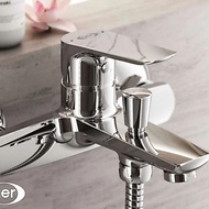 AER hot and cold bath up shower faucet. SAH BS2 mixer tap.