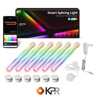 ไฟติดผนัง 9 ชิ้น RGB 16 ล้านสี ตกแต่งห้องคอม ไฟติดกำแพง