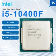 Intel New Core i5-10400F CPU i5 10400F 2.9 GHz Six-Core Twelve-Thread CPU Processor 65W LGA1200 Game Processor Accessories gubeng