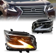 AKD Car Accessories Head Lamp for Lexus GX GX400 Headlights 2014-2020 GX460 LED Headlight ES250 DRL 