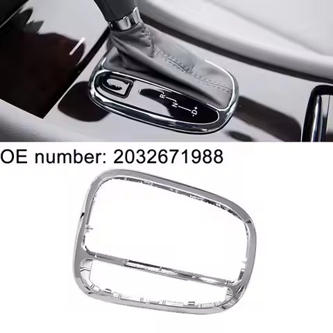 Frame For Mercedes C Class CLK-class W203 W209 Gear Lever Electroplating Trim Gear Lever Bright Fram