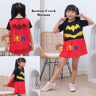 Superhero Costume For Girls Batgirl/Batman Costume/Children's Costume/Dress/Children's Dress