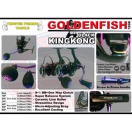 Reel Golden Fish Black Kingkong 1000-6000 Power Handle