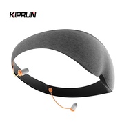 KIPRUN Sleep Eye Mask with Earplugs, 3D Comfort Eye Covers Blindfold For Women Men, Soft Breathable 
