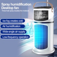 Mobile Air Conditioning Fan 9 Speed Mist Adjustment Atmospheric Lighting
