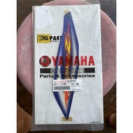 5TP-F8368-B0 5TP-F831Y-B0 Graphic Striping Sticker Yamaha Jupiter Z 2004 Whitebiru Right Outer Wing 