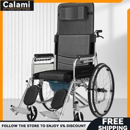 Wheelchair Manual Wheelchair with Console Lightweight Folding Elderly Wheelchair