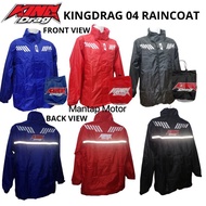KINGDRAG KING DRAG BAJU HUJAN FULL SET SIAP SELUAR INCLUDE PANT RAINCOAT RAIN COAT GIVI ARAI SHOEI