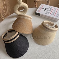 SUNNY VALLEY Topi Pantai Perempuan Sun Hat Cap Women Korean Style Beach Hat Straw Hat 沙滩帽 草帽 女 帽子 韩版