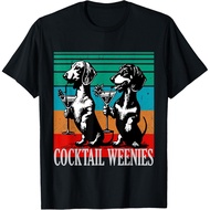 Cocktail Weenies Dachshund Martini Cocktail Lover Dachshund T-Shirt