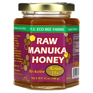 SG Home Mall Y.S. Eco Bee Farms, Raw Manuka Honey, Active 15+, 12 oz (340 g)  US Grade A