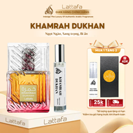 Bộ Sưu Tập Nước Hoa Lattafa Khamrah EDP 10ml - Bao gồm Khamrah Dukhan Khamrah Khamrah Qahwa