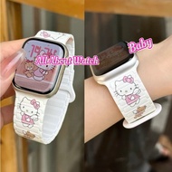 KT Printed Wave Magnetic Strap Compatible With Smart Watch 10 9 8 7 6 5 4 3 2 1 Se Ultra And CD99 CD