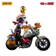 52TOYS TOM and JERRY Retro Motorcycle Figure Toy