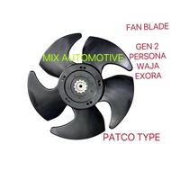 PROTON WAJA , EXORA , PERSONA , GEN2 PATCO SYSTEM AIRCOND COOLING FAN BLADE / MOTOR KIPAS GEN-2 , WA